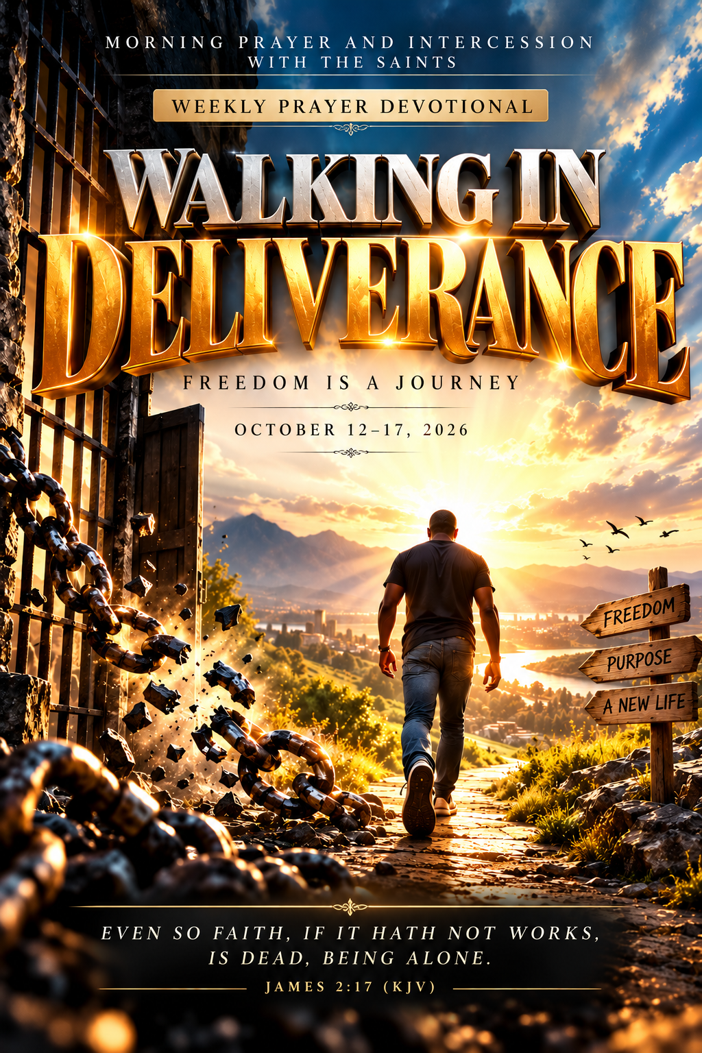 This week's prayer devotional artwork